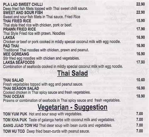 thai d up nola menu|THAI’D UP .
